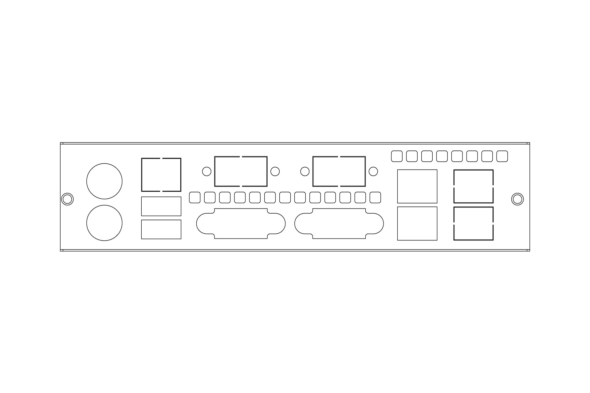 Back I/O Shield Plate - server system assembly